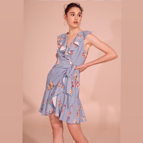 Keepsake Evolve Wrap Dress - Picture 1 of 6